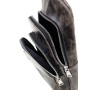 Серая сумка слинг из натуральной кожи Newery N9012KTJ