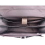 Коричневий чоловічий портфель із гладкої шкіри Newery N7164GC