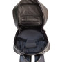 Чорний молодіжний шкіряний рюкзак Newery N1003GA