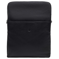 Мужской кожаный мессенджер на два отделения TONY PEROTTI Cortina 6046 nero