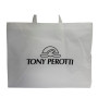 Чёрная мужская сумка через плечо из кожи TONY PEROTTI Italico 6001 nero