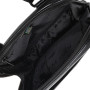 Чёрная мужская сумка через плечо из кожи TONY PEROTTI Italico 6001 nero