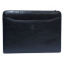 Чёрная кожаная папка для документов TONY PEROTTI Italico 1278L nero