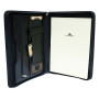 Чёрная кожаная папка для документов TONY PEROTTI Italico 1278L nero