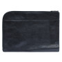 Чёрная кожаная папка для документов Италия TONY PEROTTI Italico 8017L nero