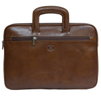 Шкіряна папка з вежами TONY PEROTTI Italico 8090 cognac