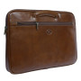 Шкіряна папка з вежами TONY PEROTTI Italico 8090 cognac