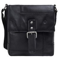 Мужской мессенджер из натуральной кожи TONY PEROTTI Cortina 6052 nero