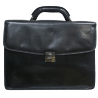 Мужской кожаный портфель Tony Perotti Italico 8008/40 nero