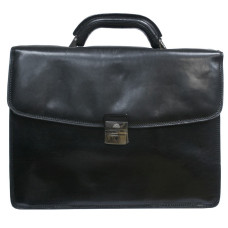 Мужской кожаный портфель Tony Perotti Italico 8008/40 nero