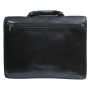 Мужской кожаный портфель Tony Perotti Italico 8008/40 nero