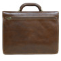 Великий шкіряний портфель чоловічий TONY PEROTTI Italico 8013 cognac