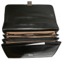 Великий чоловічий портфель зі шкіри TONY PEROTTI Italico 8024 nero