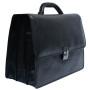 Великий чоловічий портфель зі шкіри TONY PEROTTI Italico 8024 nero