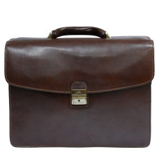 Великий чоловічий портфель зі шкіри TONY PEROTTI Italico 8071 moro