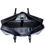 Чёрный кожаный мужской портфель TONY PEROTTI Italico 8098 nero