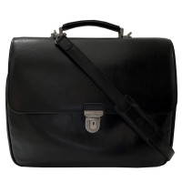 Мужской кожаный портфель TONY PEROTTI Italico 8361-40 nero