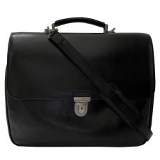 Мужской кожаный портфель TONY PEROTTI Italico 8361-40 nero