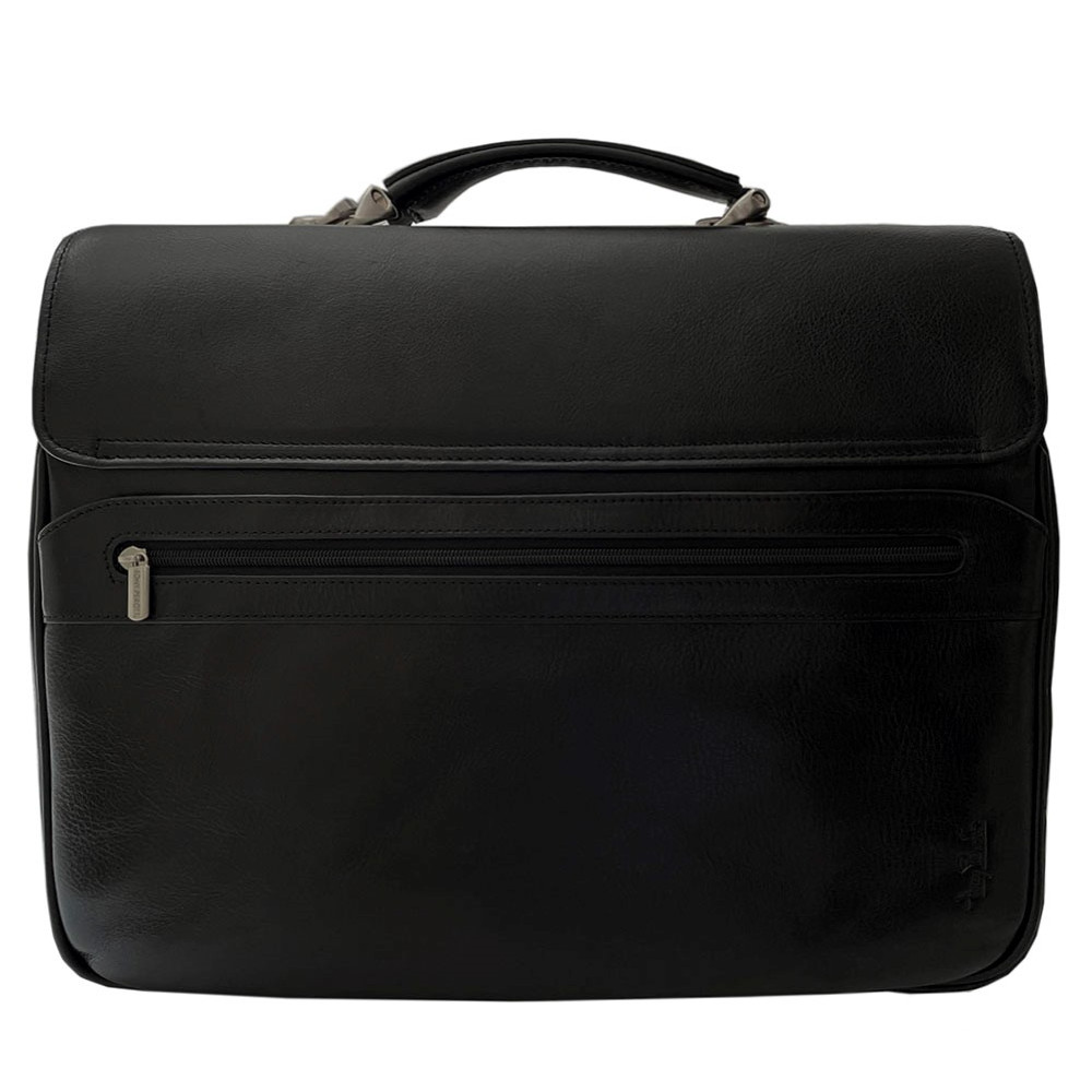 Мужской кожаный портфель TONY PEROTTI Italico 8361-40 nero