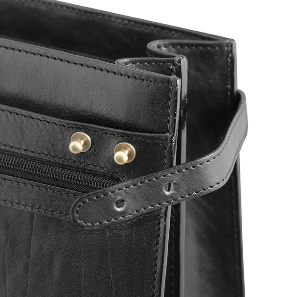 Мужской кожаный портфель TONY PEROTTI Italico 9156 nero