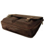 Мягкий мужской портфель из кожи TONY PEROTTI Italico 9338 moro