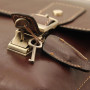 Мягкий мужской портфель из кожи TONY PEROTTI Italico 9338 moro