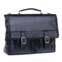 Мужской портфель из кожи TONY PEROTTI Italico 9276-35 nero