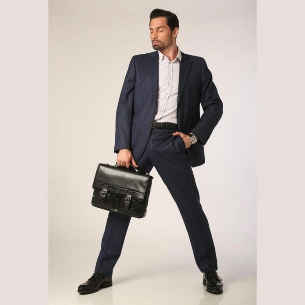 Мужской портфель из кожи TONY PEROTTI Italico 9276-35 nero