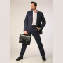Мужской портфель из кожи TONY PEROTTI Italico 9276-35 nero