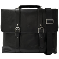 Мужской кожаный портфель Tony Perotti Italico 9225-38 nero