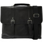 Мужской кожаный портфель Tony Perotti Italico 9225-38 nero