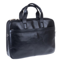 Мужская сумка из кожи Tony Perotti Italico 7044-40 nero