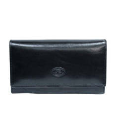 Чёрный женский портмоне TONY PEROTTI Italico 1073 nero