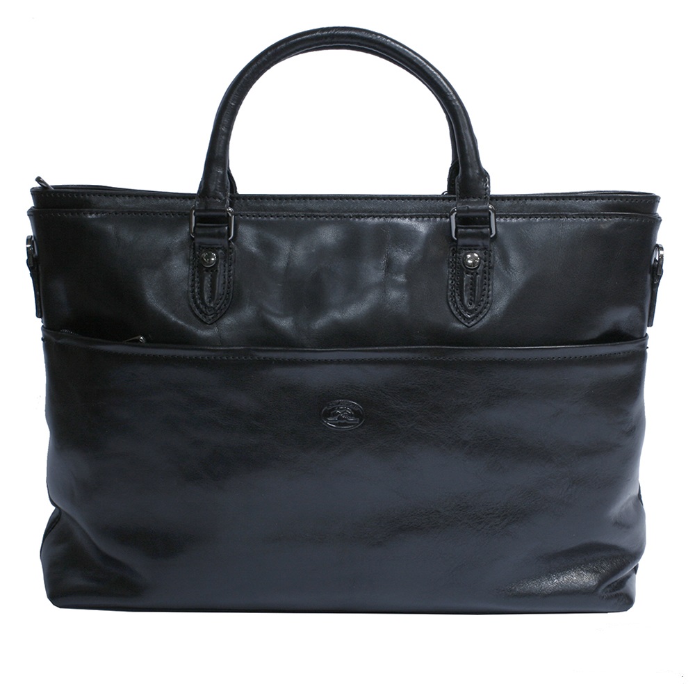 Шкіряна жіноча шкіряна сумка Tony Perotti Italico 7615 nero