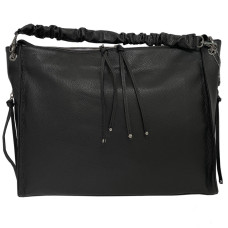 Чёрная женская сумочка через плече TONY PEROTTI Borsa CA020-06BK nero