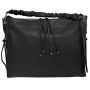 Чёрная женская сумочка через плече TONY PEROTTI Borsa CA020-06BK nero