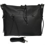 Чёрная женская сумочка через плече TONY PEROTTI Borsa CA020-06BK nero