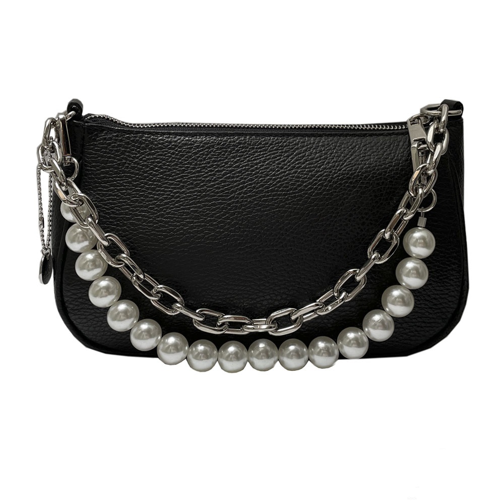 Чёрная сумочка через плече TONY PEROTTI Borsa CA045-02BK nero
