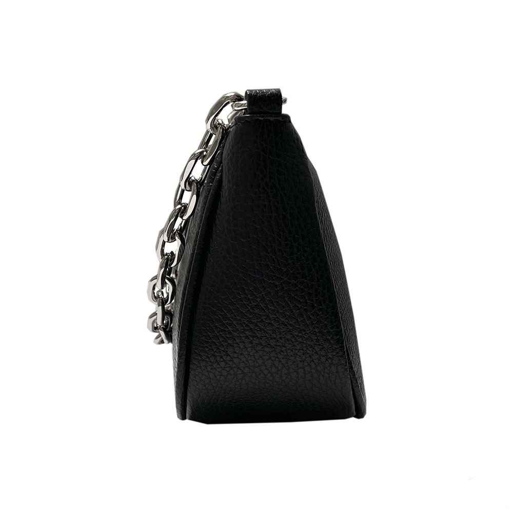Чёрная сумочка через плече TONY PEROTTI Borsa CA045-02BK nero