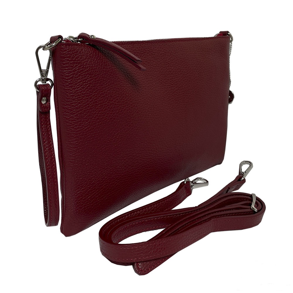 Красный женский клатч Италия TONY PEROTTI Borsa CA046-01DR dark red