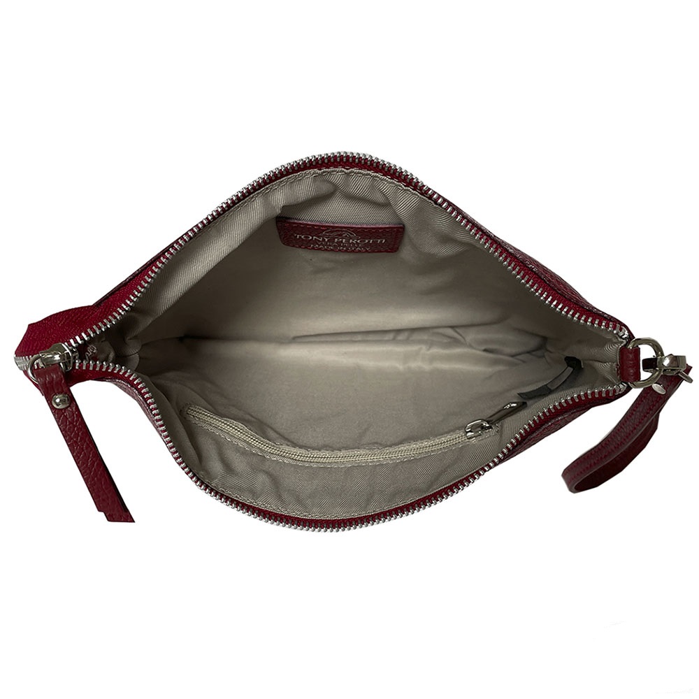 Красный женский клатч Италия TONY PEROTTI Borsa CA046-01DR dark red