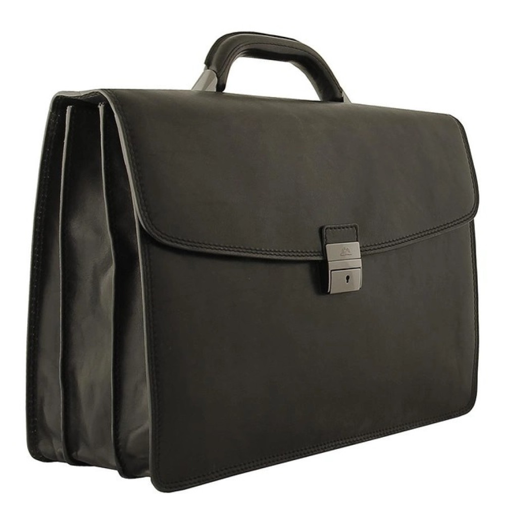 Італійський шкіряний портфель Tony Perotti Italico 8009 nero