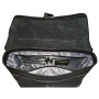 Чёрный портфель кожаный Varsavia 9943 nero