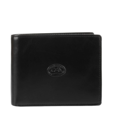 Чёрное кожаные портмоне мужское Tony Perotti Italico 3620 nero