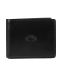 Чёрное кожаные портмоне мужское Tony Perotti Italico 3620 nero