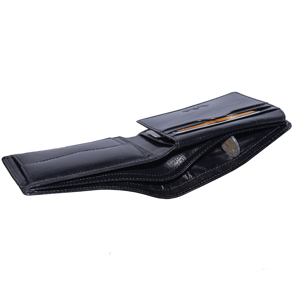 Чёрное портмоне мужское Tony Perotti Italico 533 nero