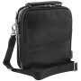 Чёрная кожаная сумка формата А4 TONY PEROTTI Vernazza 6023-19 nero