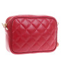 Красная женская сумочка через плечо Borsa CA006-01DR dark red