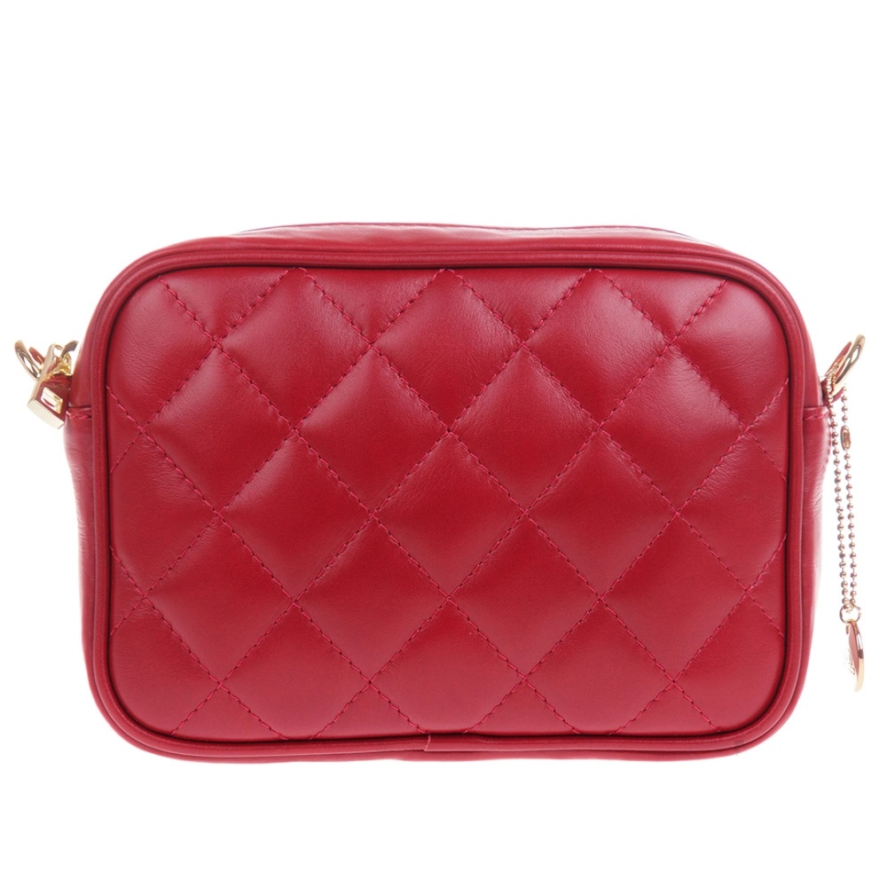Красная женская сумочка через плечо Borsa CA006-01DR dark red