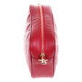 Красная женская сумочка через плечо Borsa CA006-01DR dark red